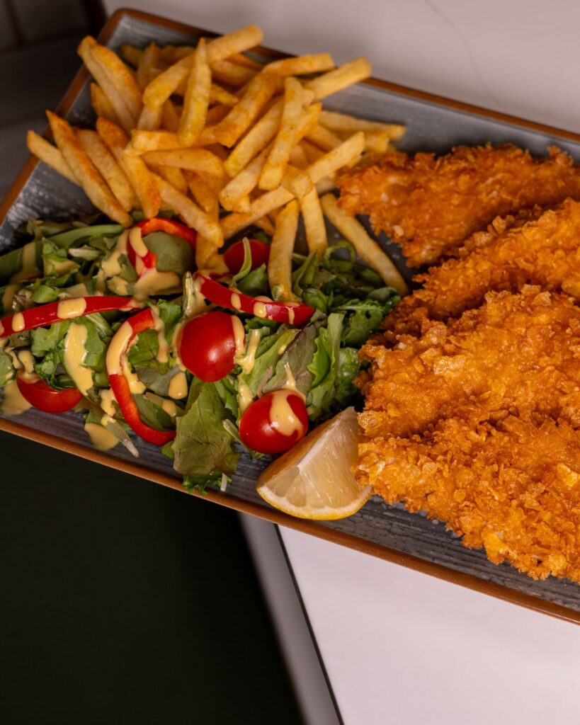 Crispy Chicken Strips – Schnitzel Stube Wien Reumannplatz